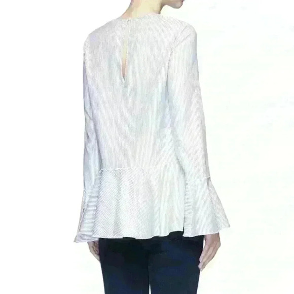 Theory Lexanda Mason Bell Blouse - Picture 3 of 5